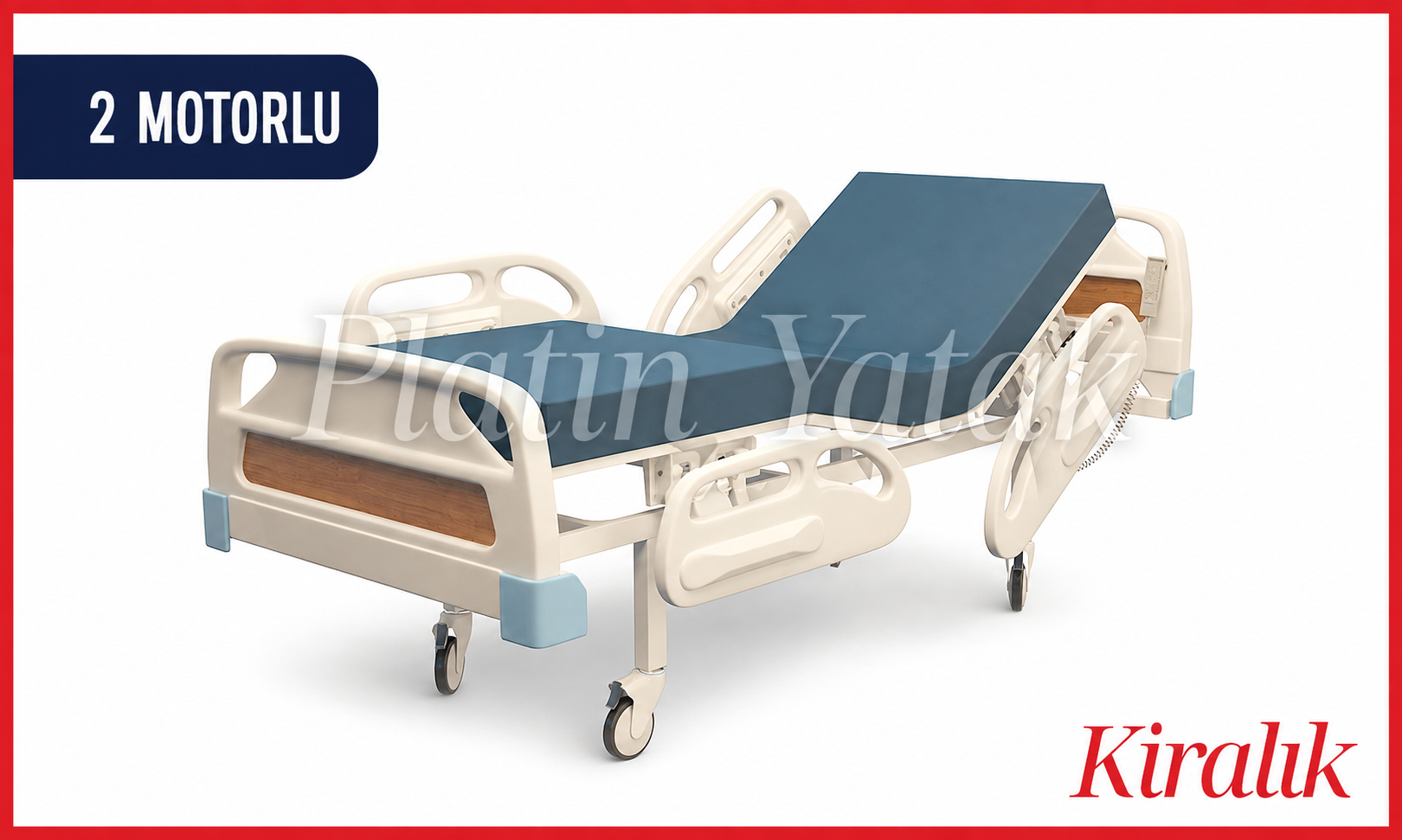 2 Motorlu Hasta Yatağı Kiralama