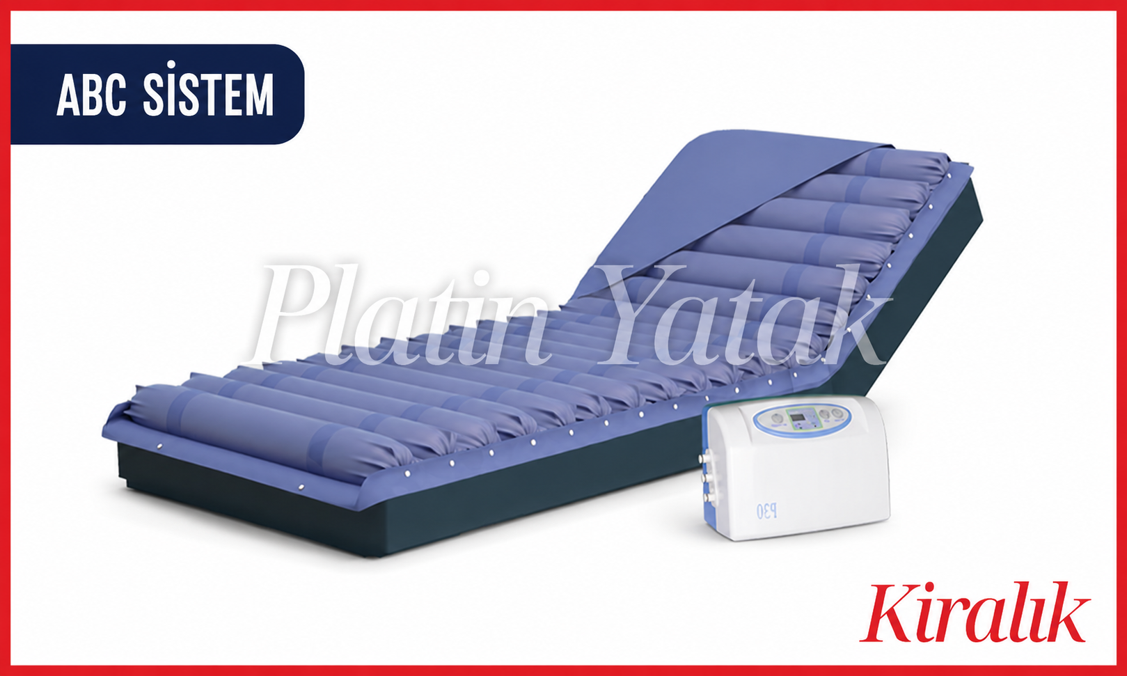 ABC Sistem Boru Tipi Havalı Yatak Kiralama