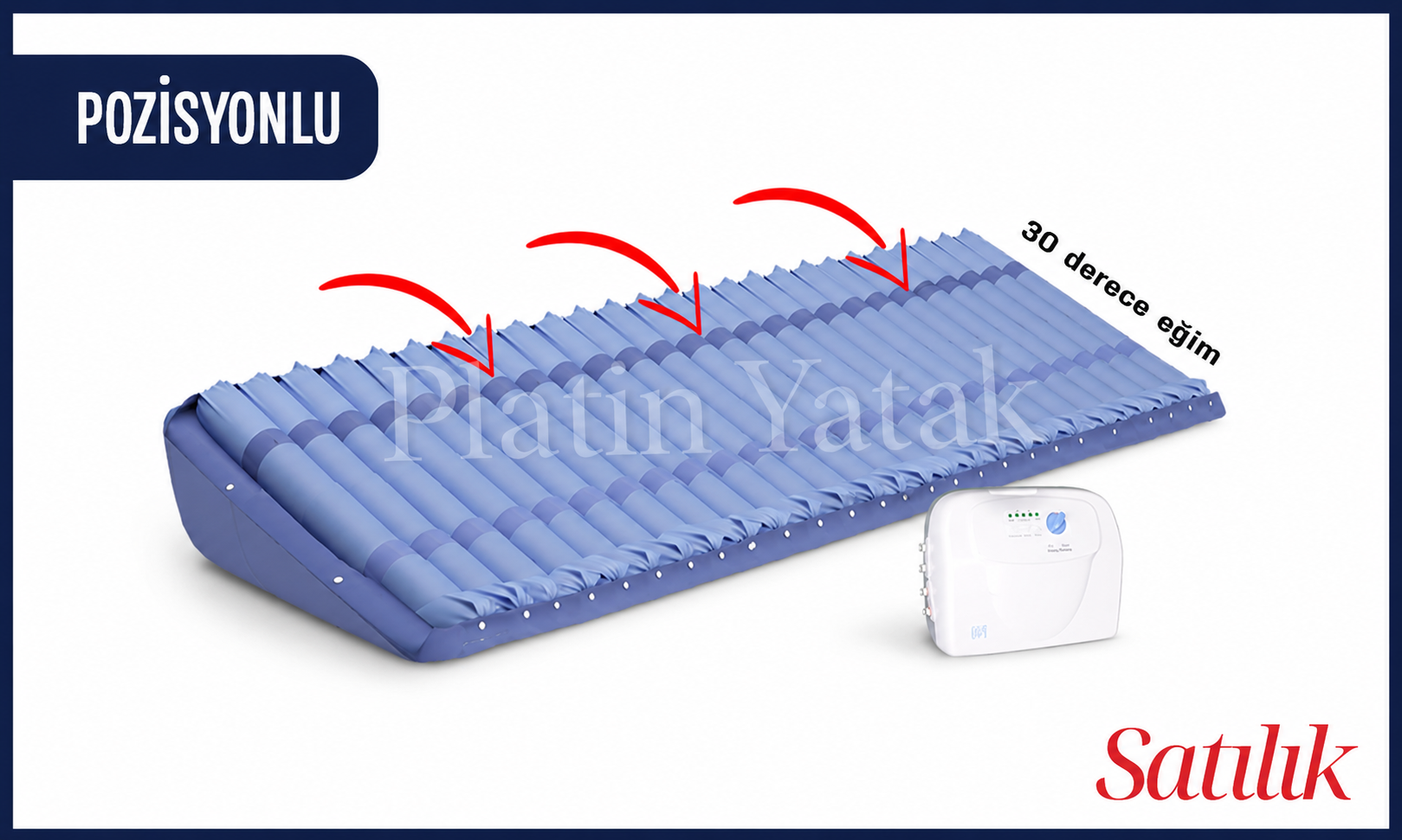P40 Pozisyon Veren Boru Tipi Havalı Yatak